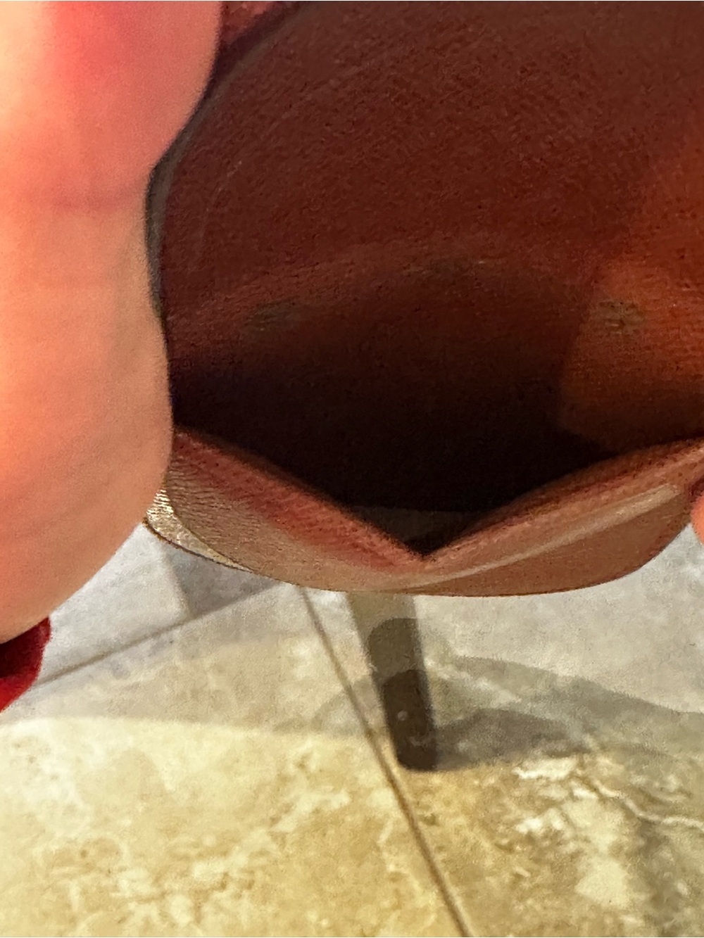 Authentic Louis Vuitton Monogram Coin Case - Brown & Tan - Picture 7 of 9